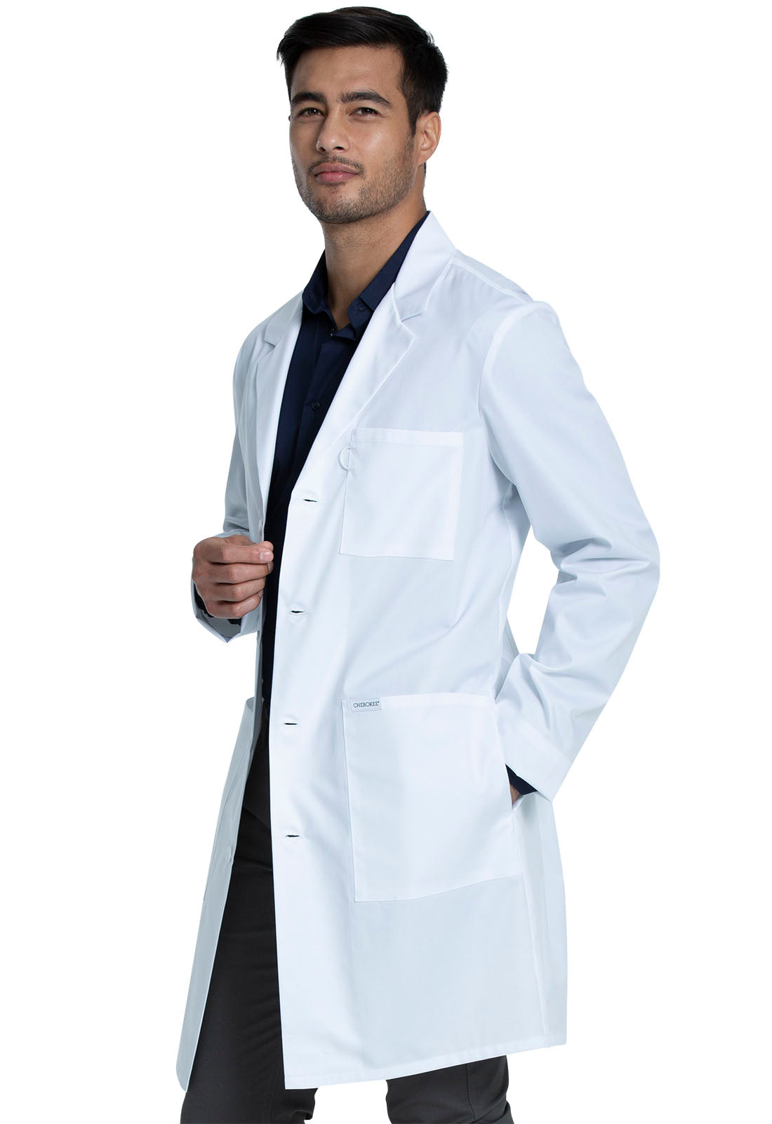 38&quot; Unisex Lab Coat in White