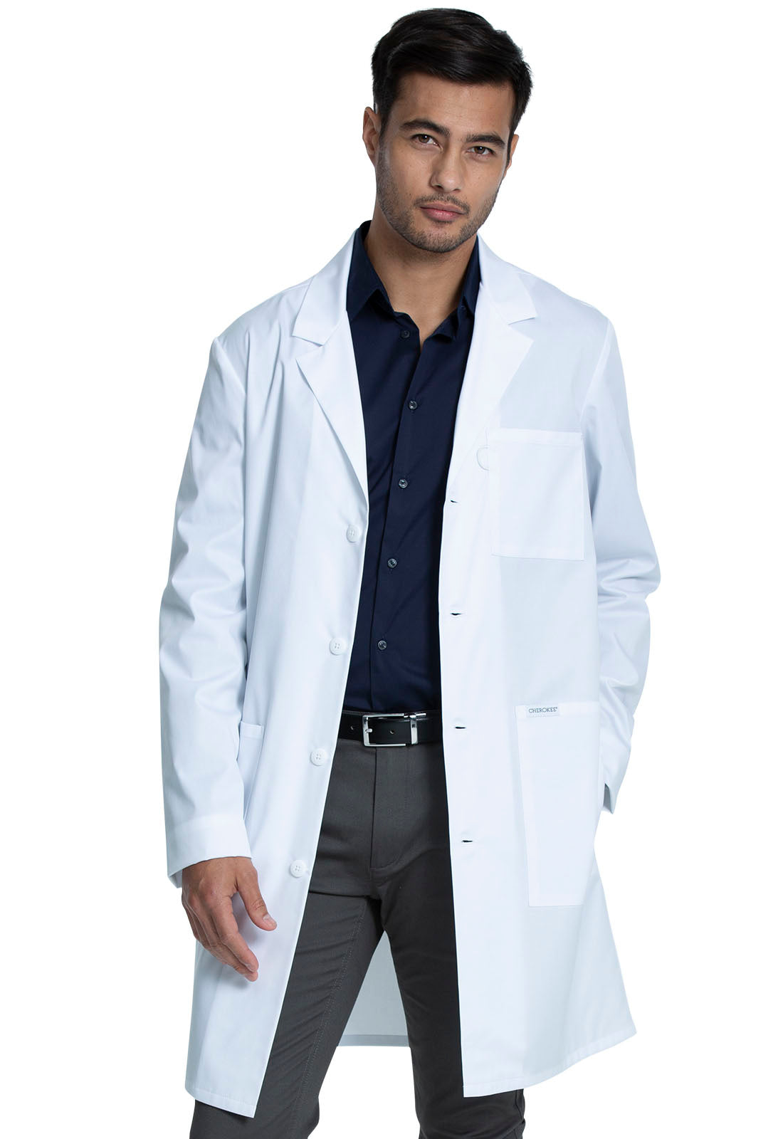 38&quot; Unisex Lab Coat in White