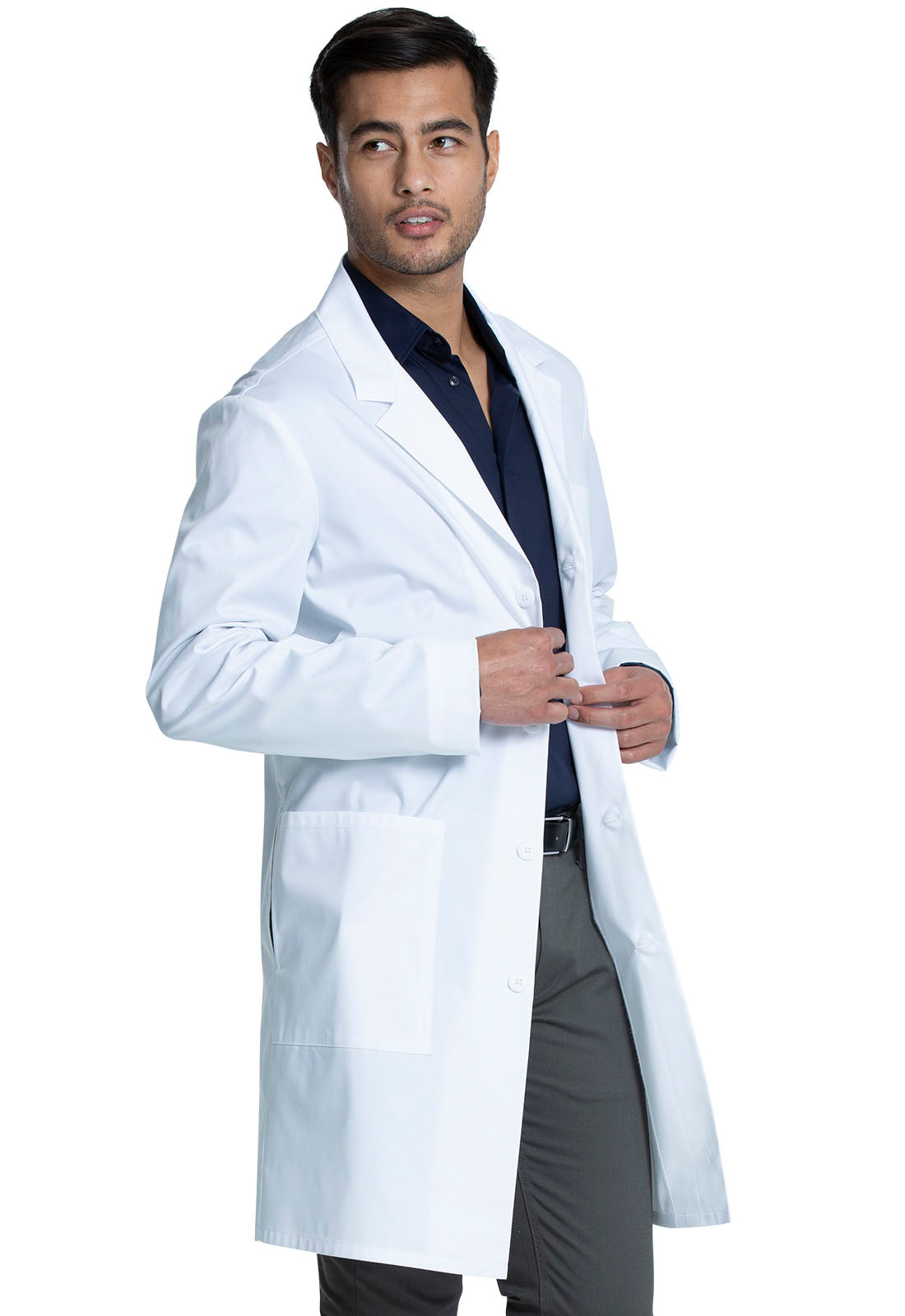 38&quot; Unisex Lab Coat in White