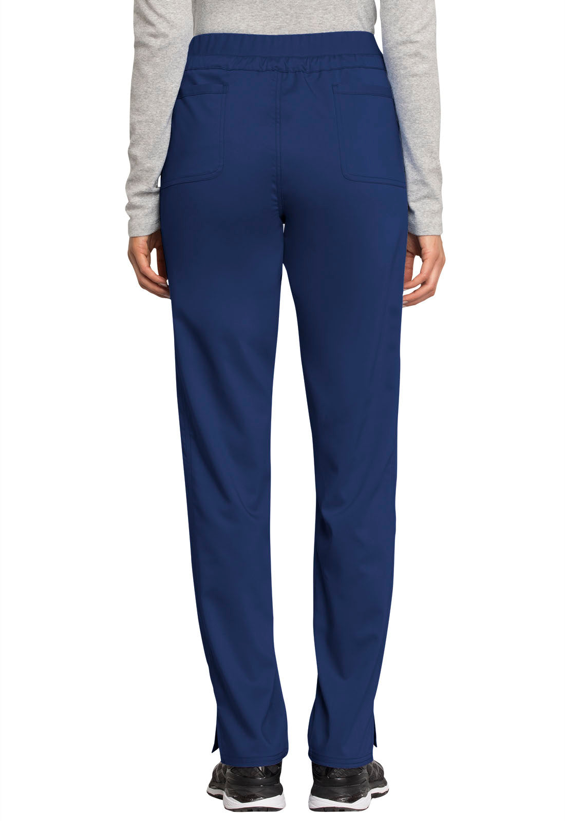 Mid Rise Tapered Leg Drawstring Pant