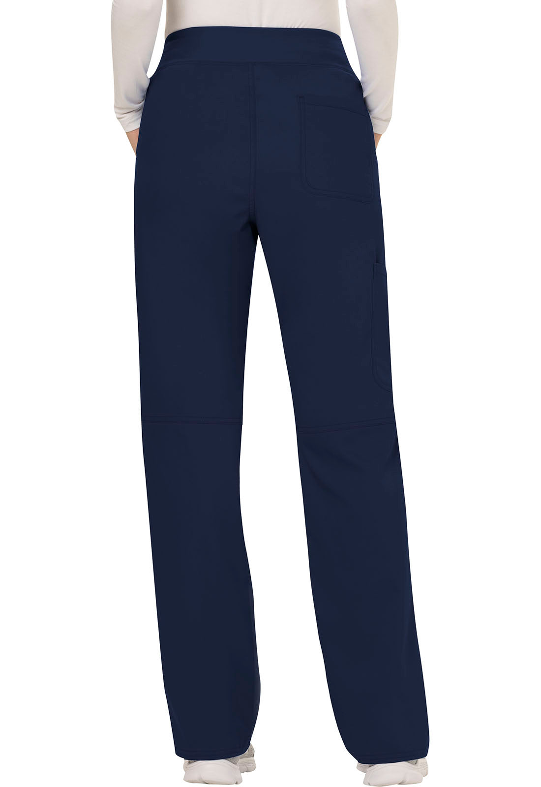 Mid Rise Straight Leg Pull-on Pant