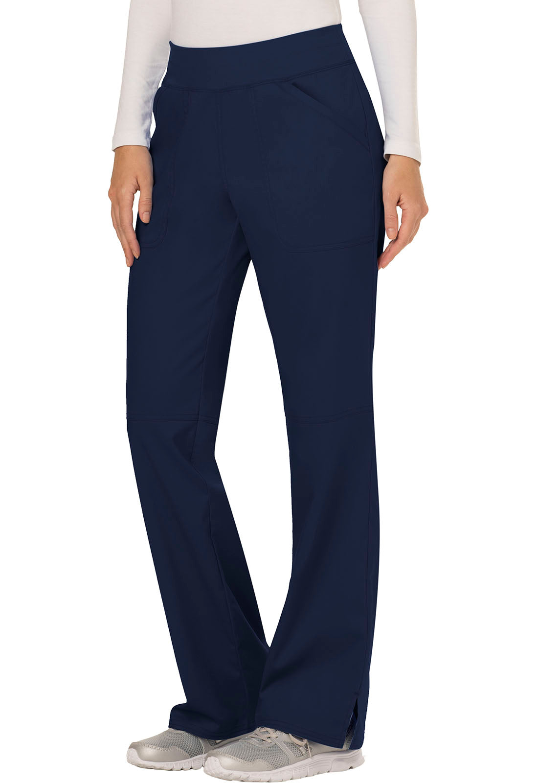 Mid Rise Straight Leg Pull-on Pant